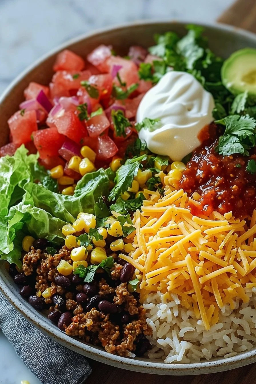 Taco Rice Bowl