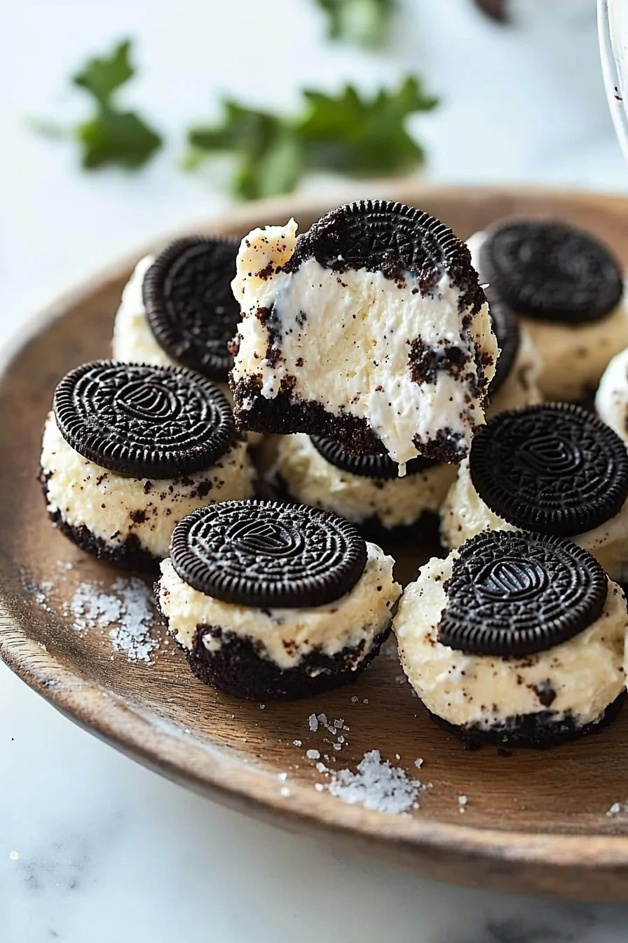 The Best Oreo Cheesecake Bites