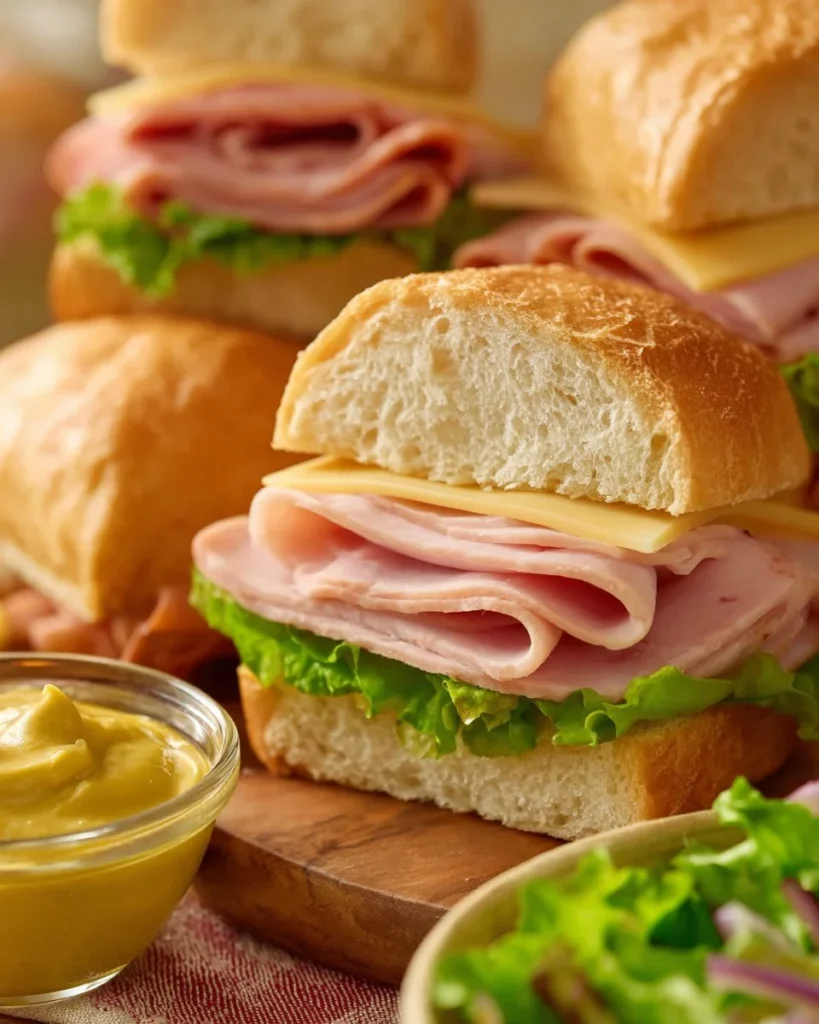 Delicious assortment of sandwich buns perfect for all types of sandwiches