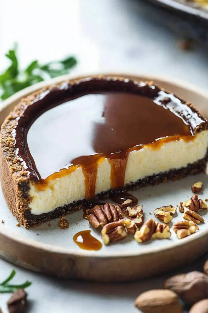 Ultimate Millionaire's Cheesecake with rich layers and decadent toppings