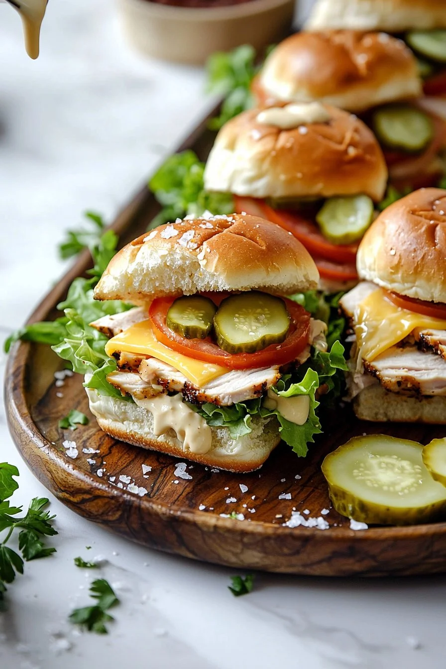 Turkey and Cheese Sliders