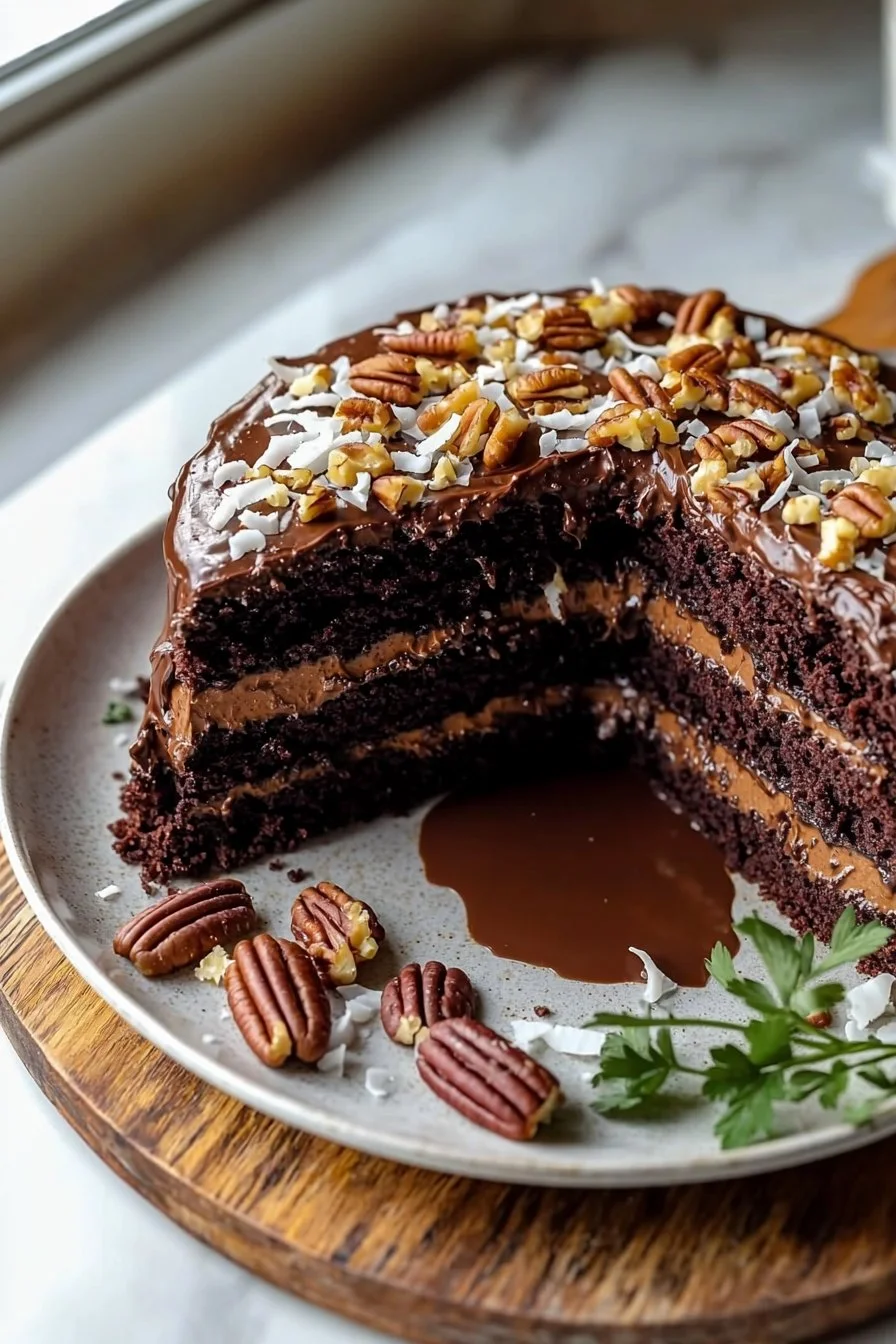 Ultimate Homemade German Chocolate Cake