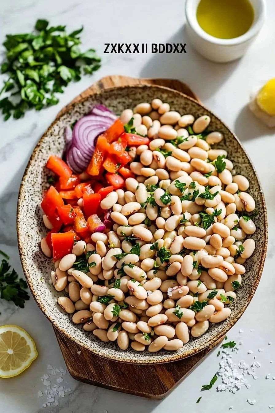 Zesty White Bean Salad