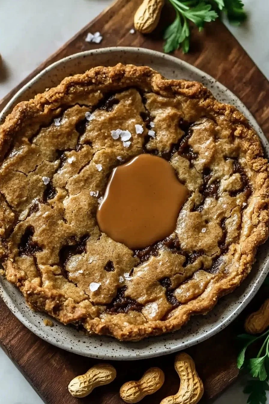 6-Ingredient Healthy Cookie Pie