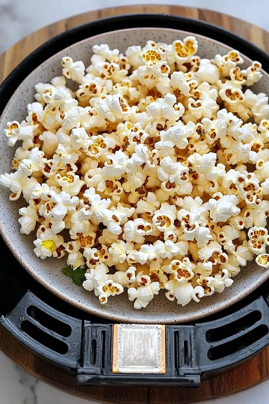 Air Fryer Popcorn