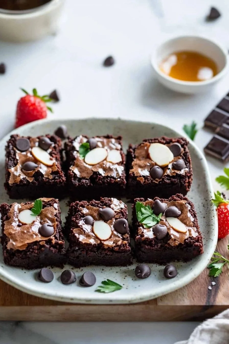 Almond Flour Chocolate Brownies