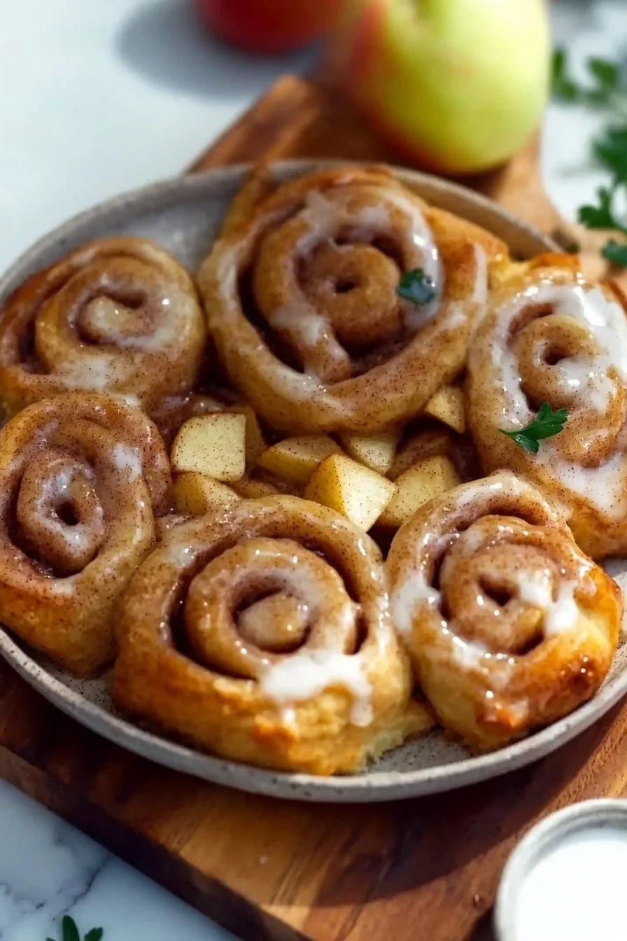 Apple Pie Cinnamon Rolls