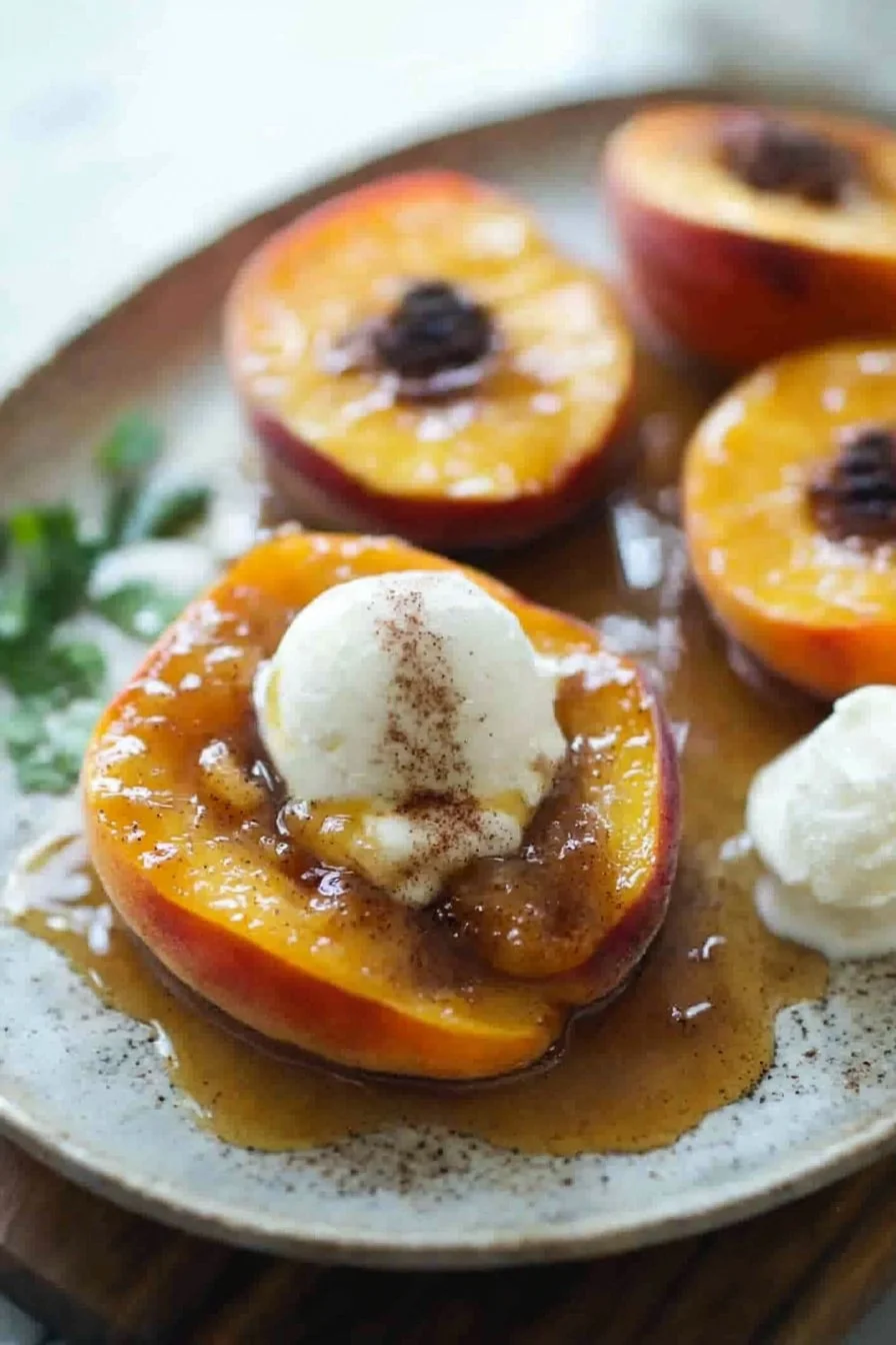 Baked Peaches