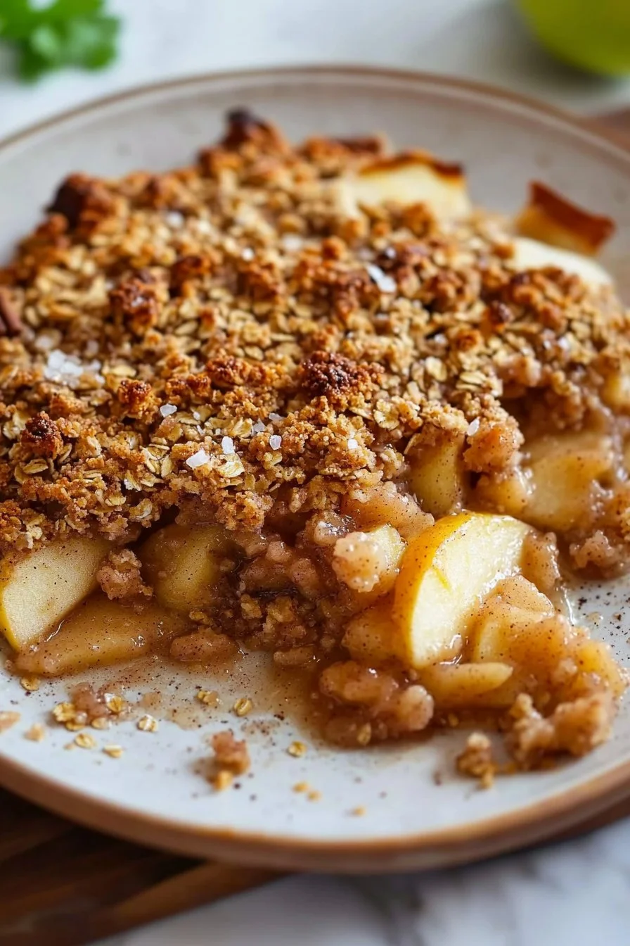 Breakfast Apple Crumble