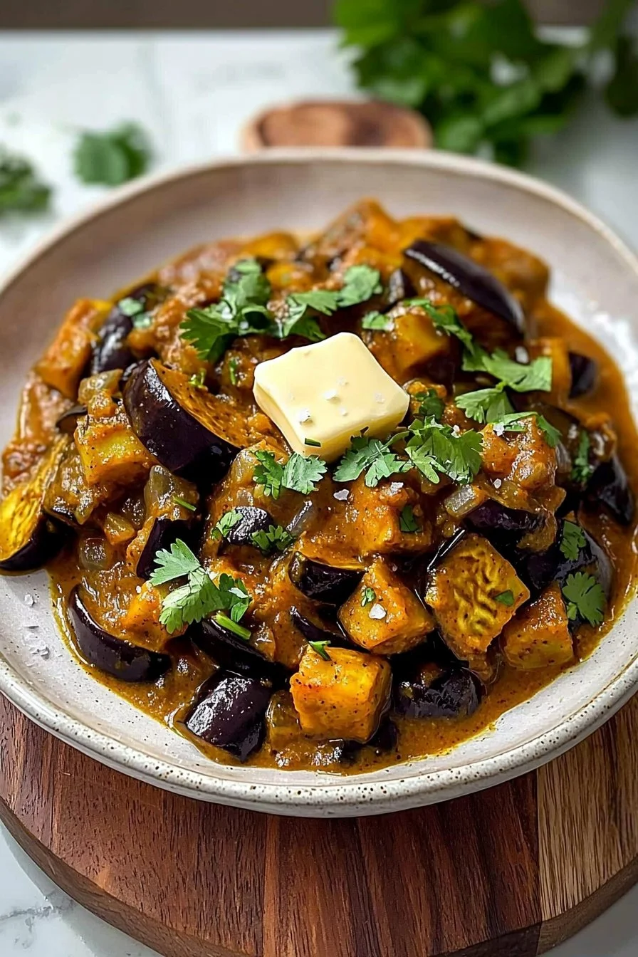 Buttery-tender Eggplant Curry