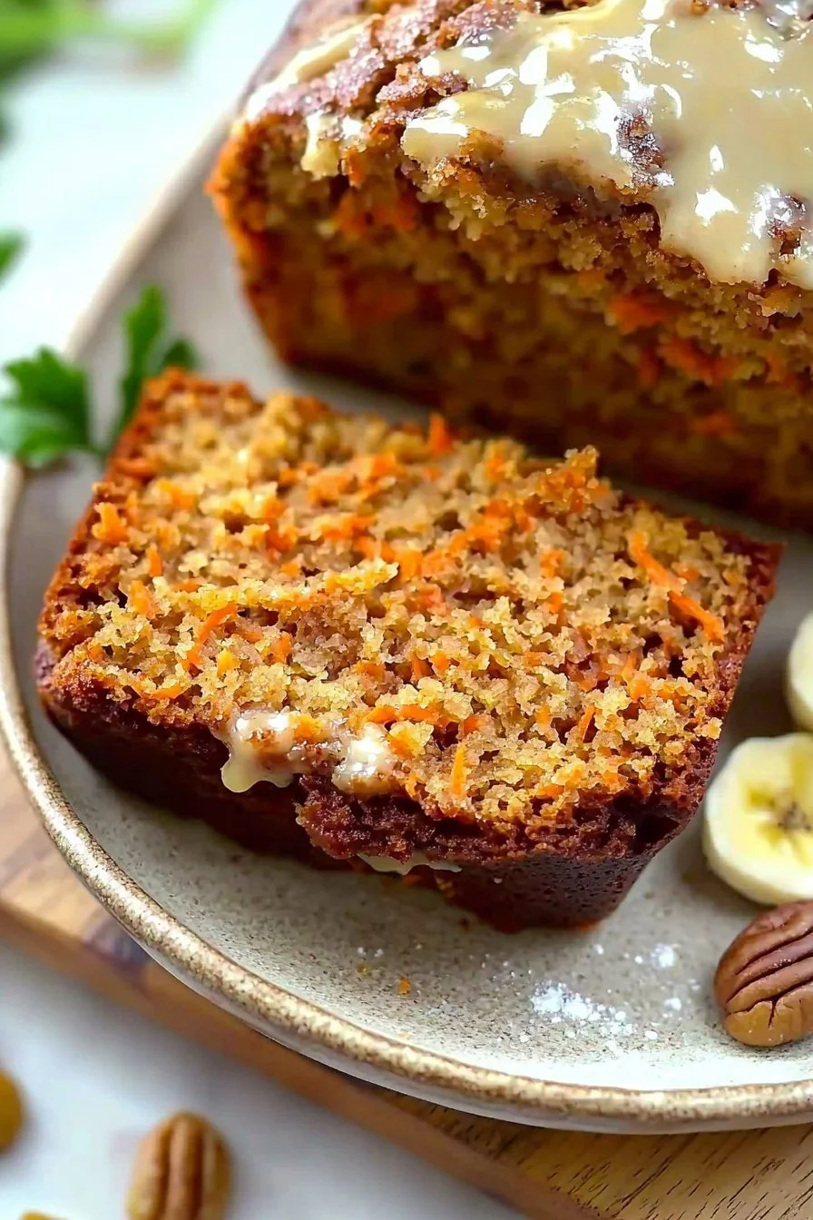 Carrot Cake Banana Bread