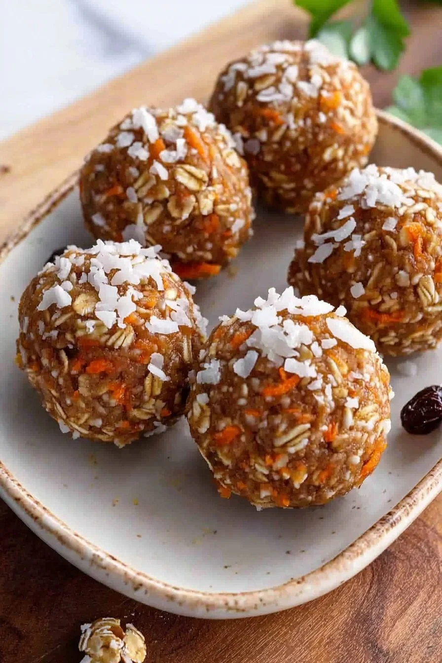 Carrot Cake Energy Balls