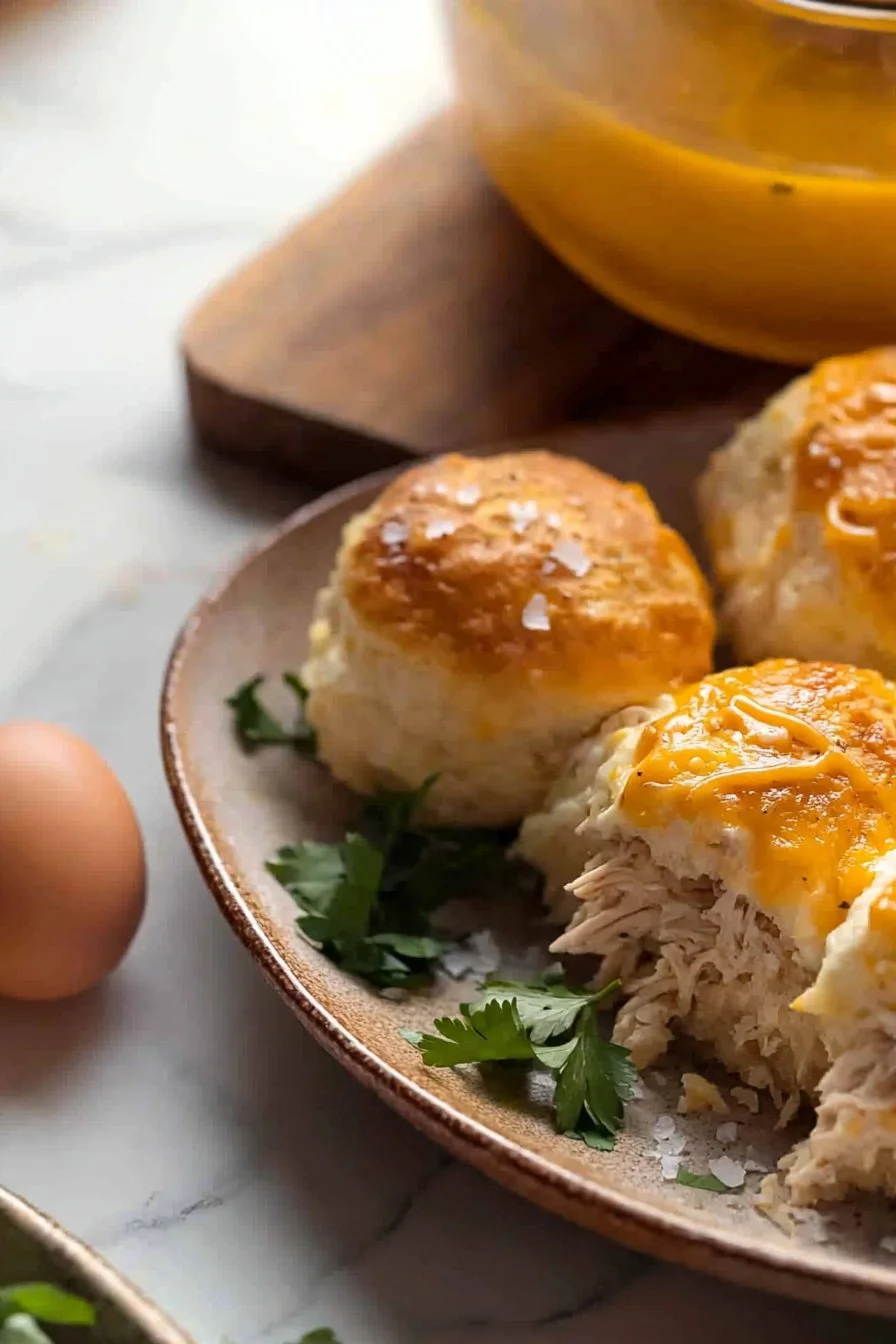 Cheesy Dynamite Chicken Buns
