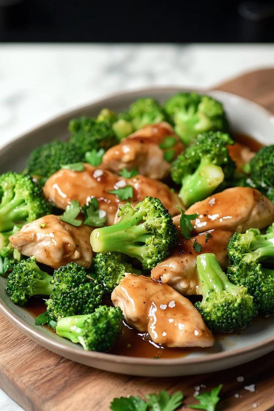 Chicken and Broccoli