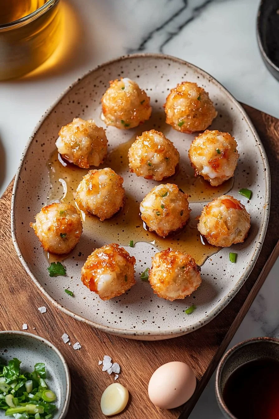 Chinese Prawns Balls Appetizer