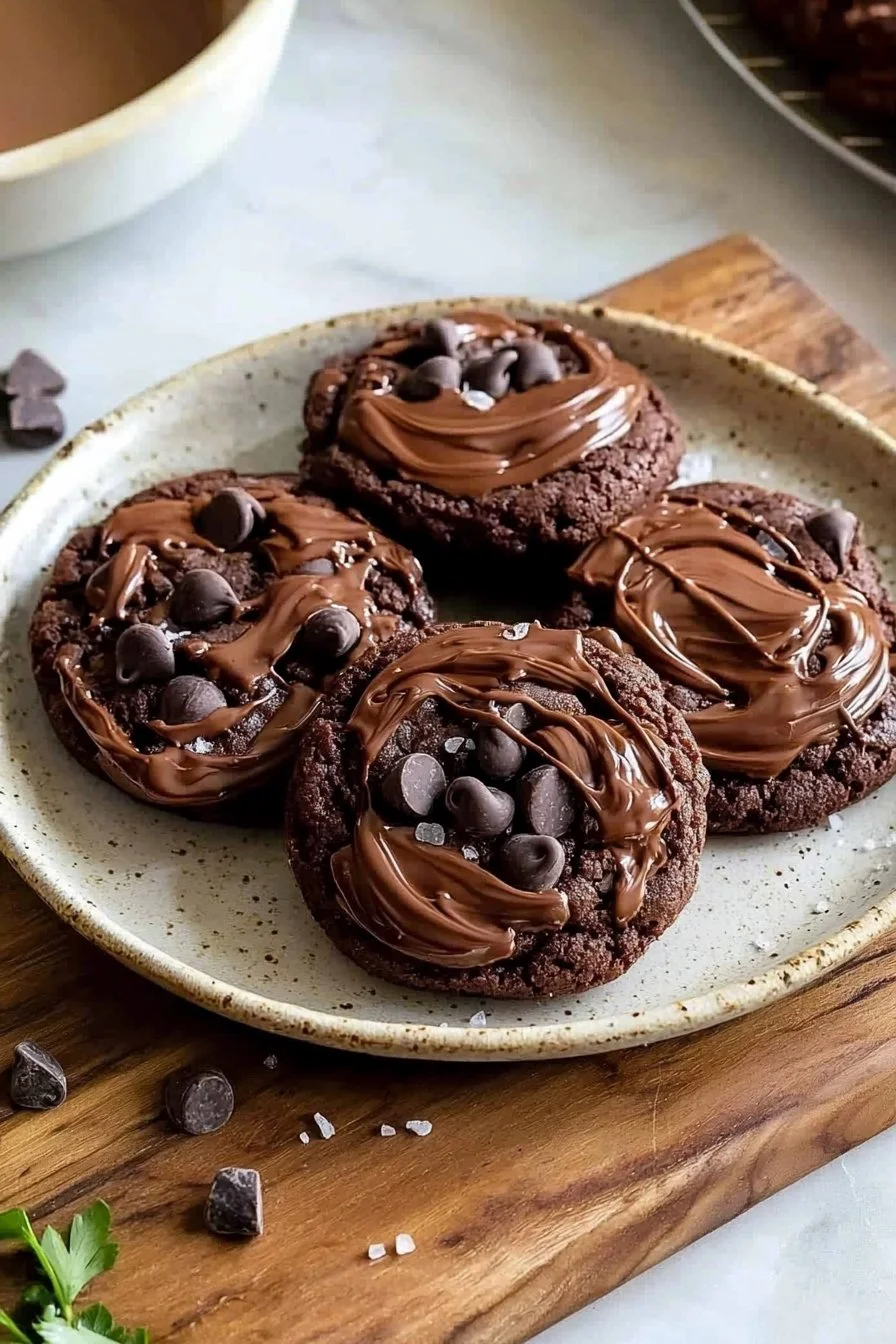 Chocolate Cake Cookies