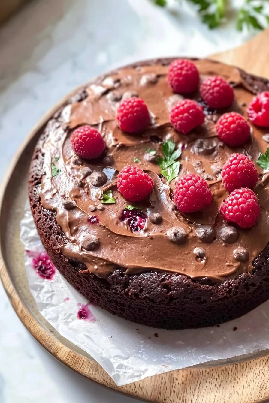 Chocolate Raspberry Cake