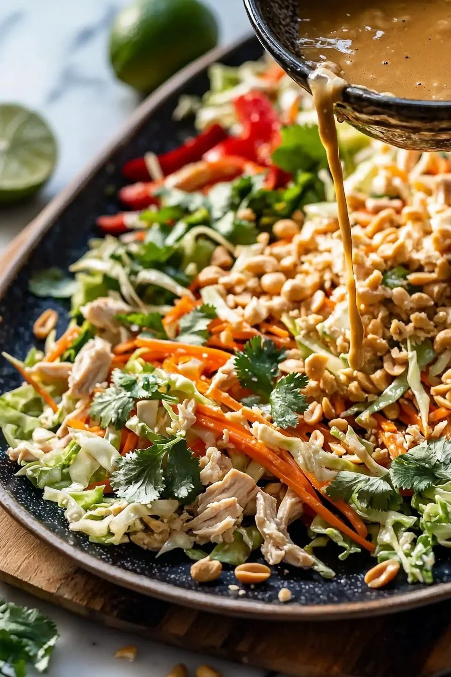 Chopped Thai Crunch Chicken Salad