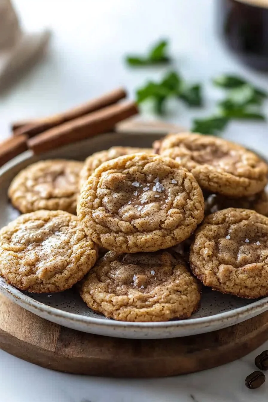 Cinnamon Coffee Cookies