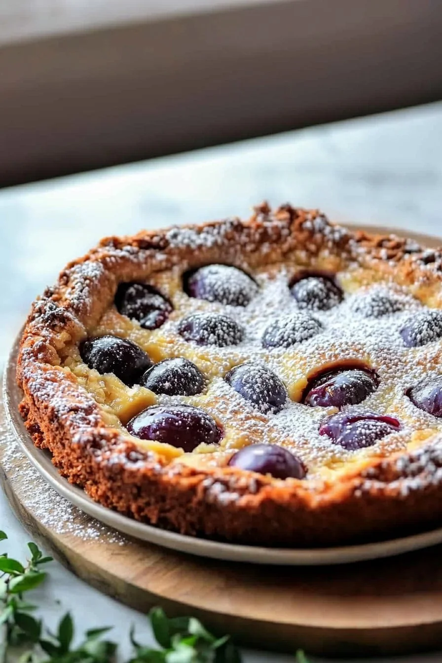 Classic Homemade Plum Torte