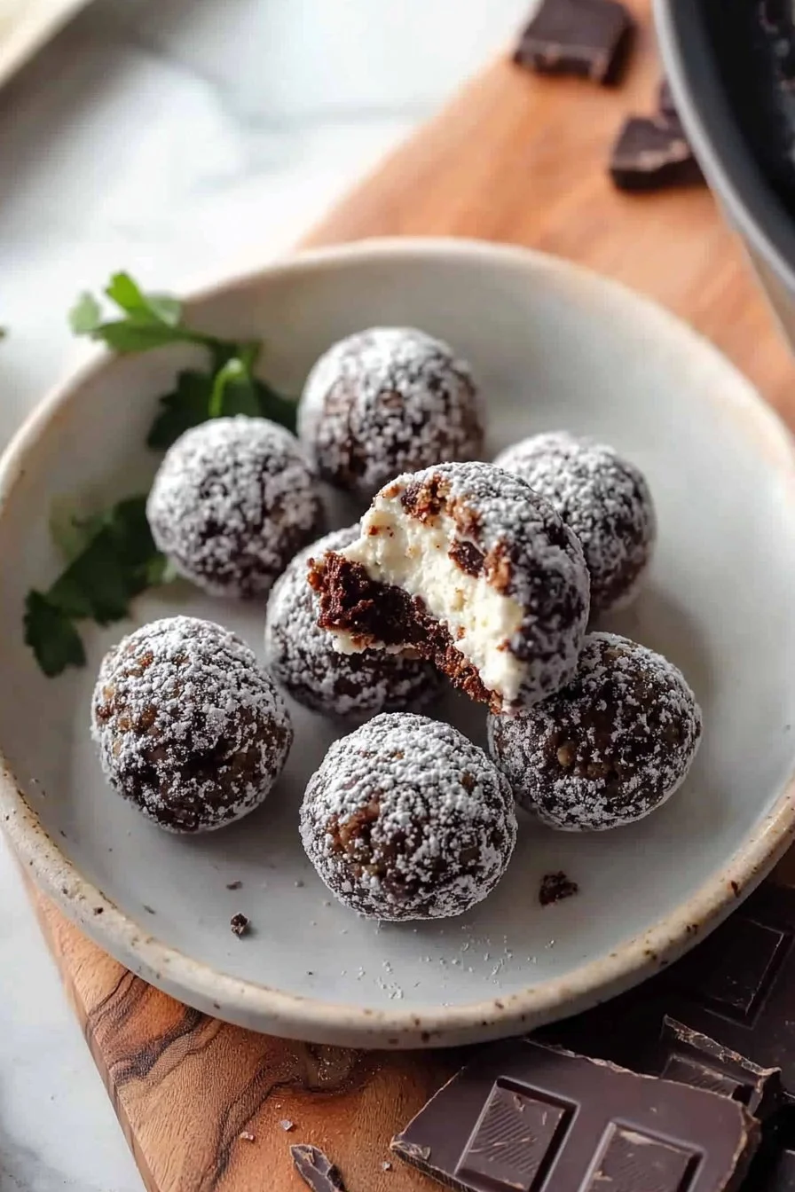 Cookies and Cream Balls
