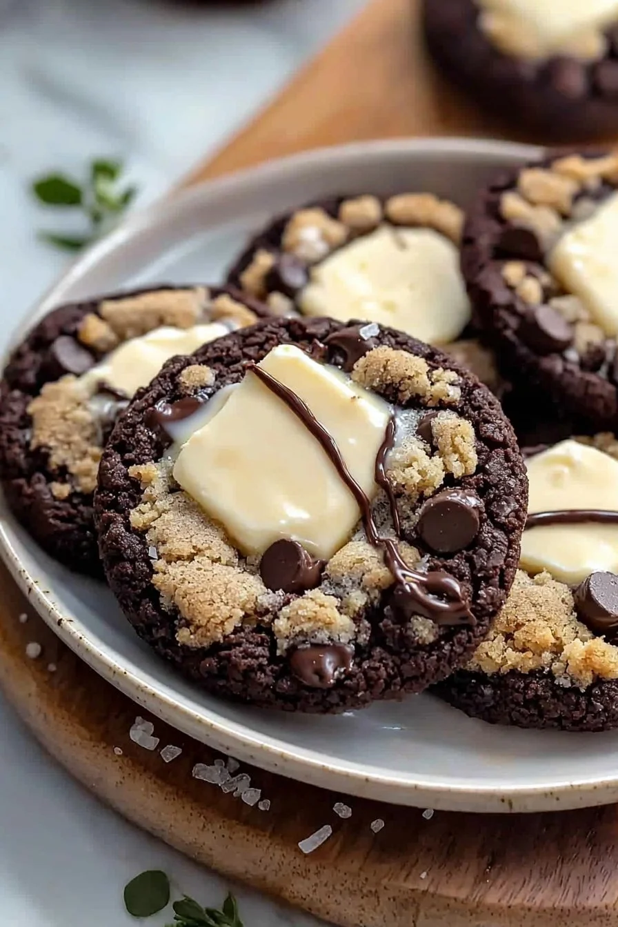 Cookies and Cream Crumbl Cookies