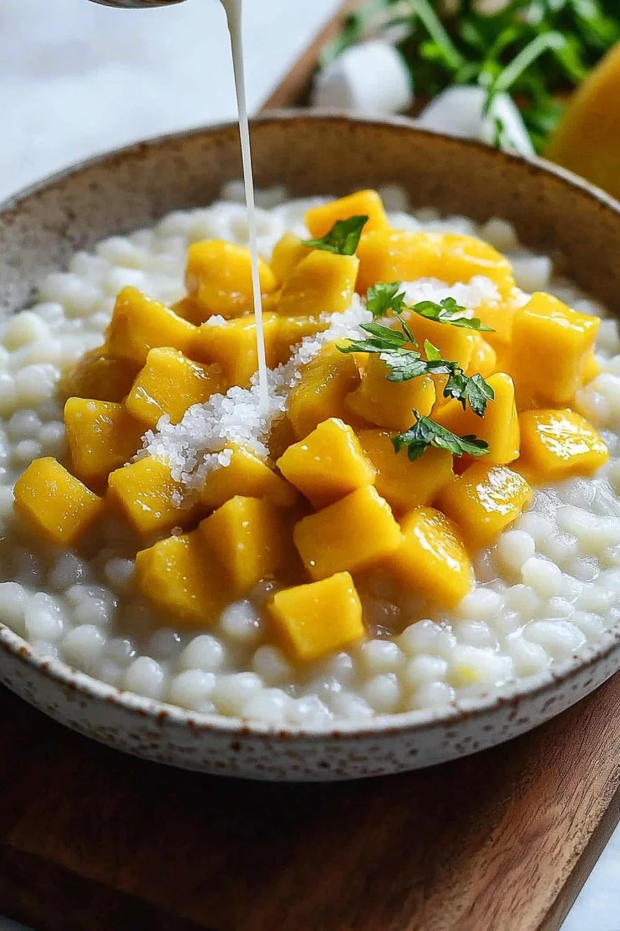 Easy 4-ingredient Mango Sago