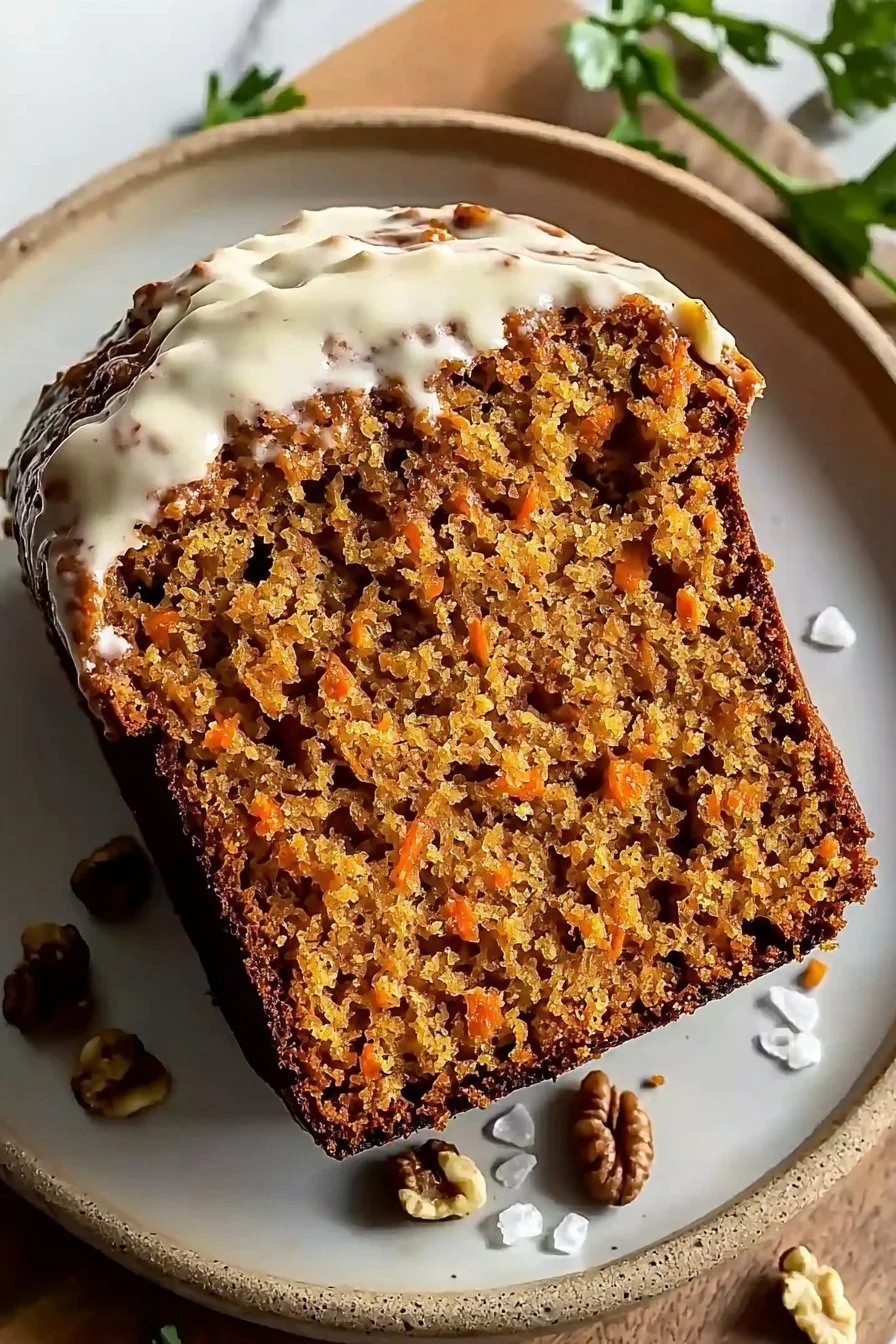 Easy Carrot Cake Loaf