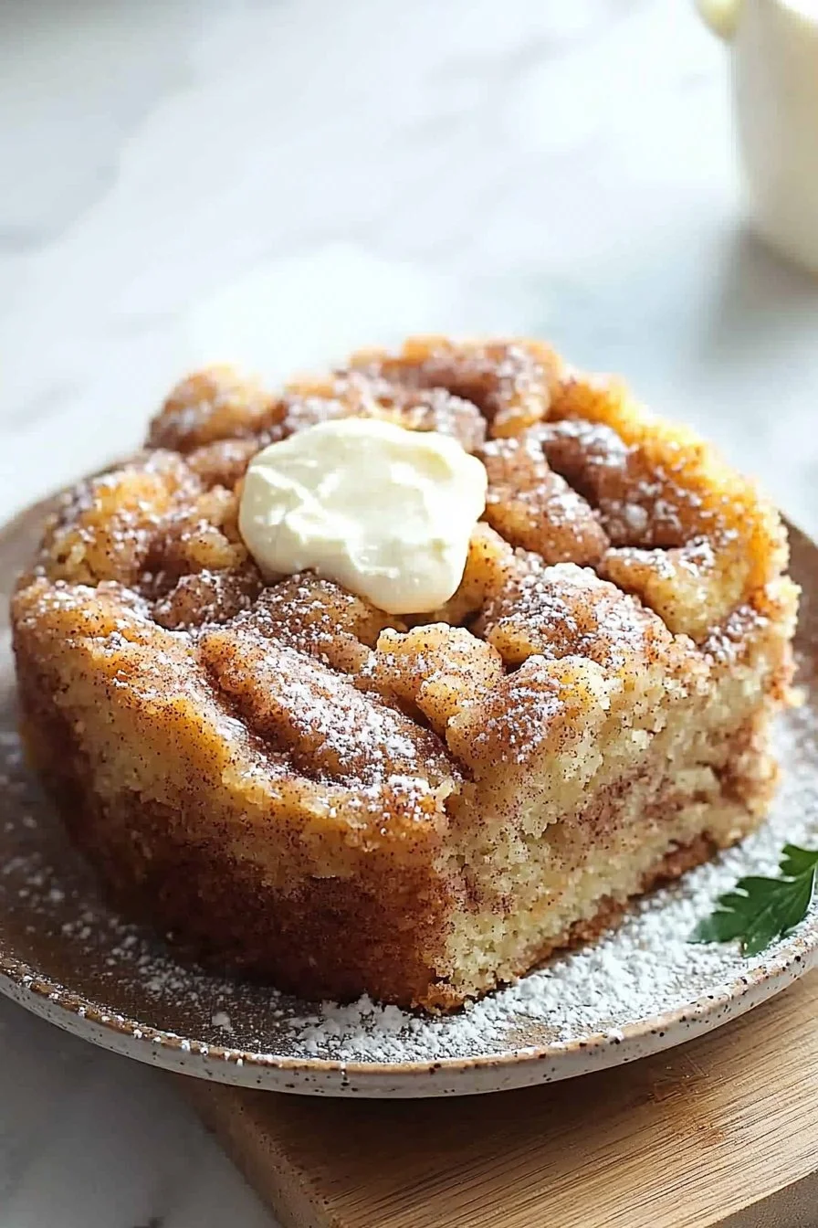 Easy Cinnamon Roll Coffee Cake