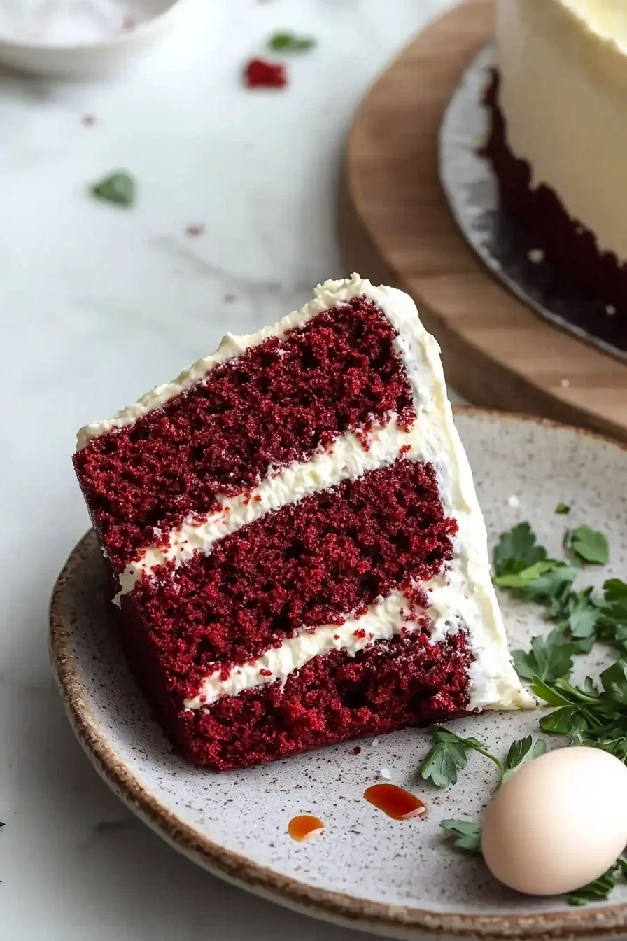 Easy Classic Red Velvet Cake