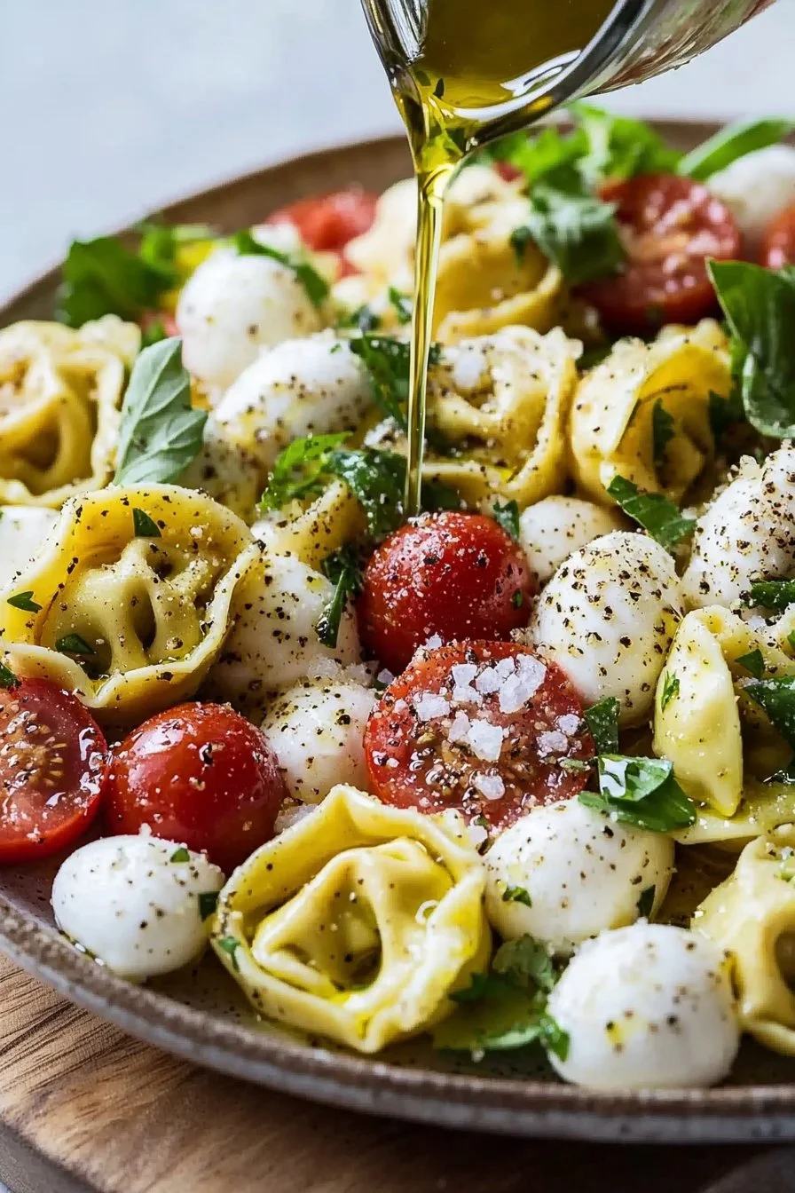 Easy Herbed Tortellini Salad