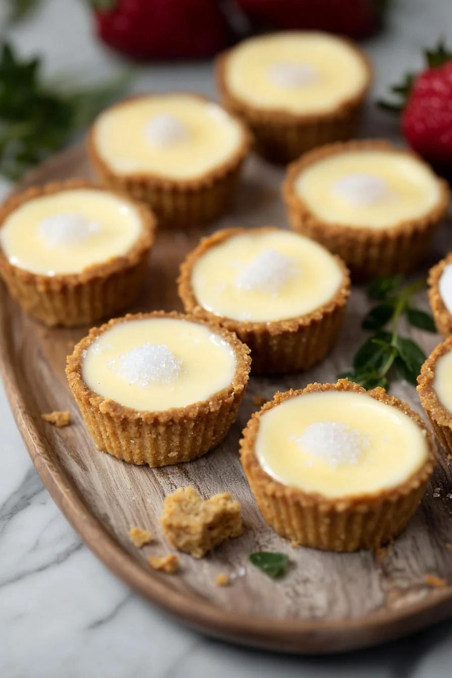 Easy Mini Cheesecakes