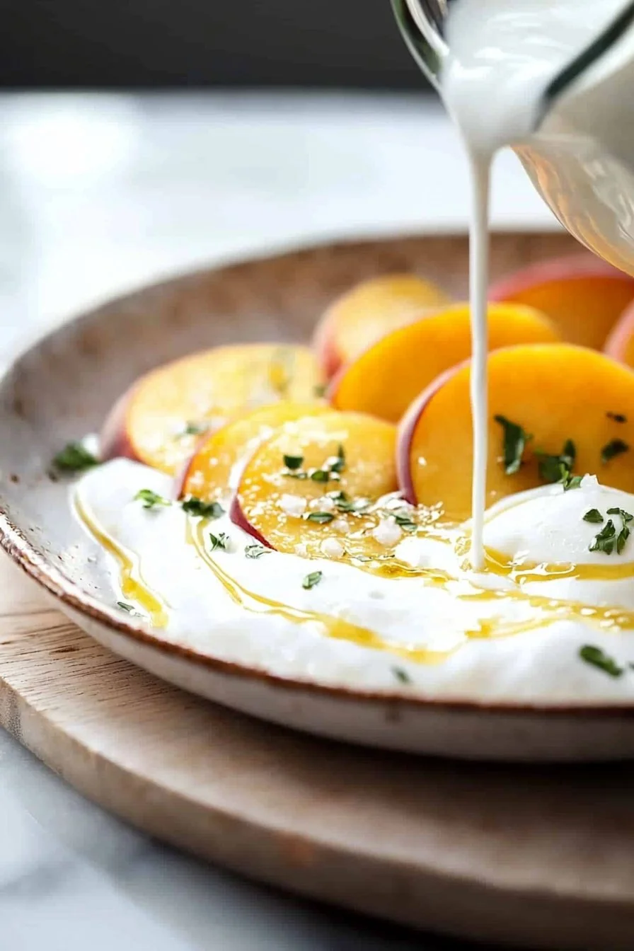 Easy Old Fashioned Peaches and Cream