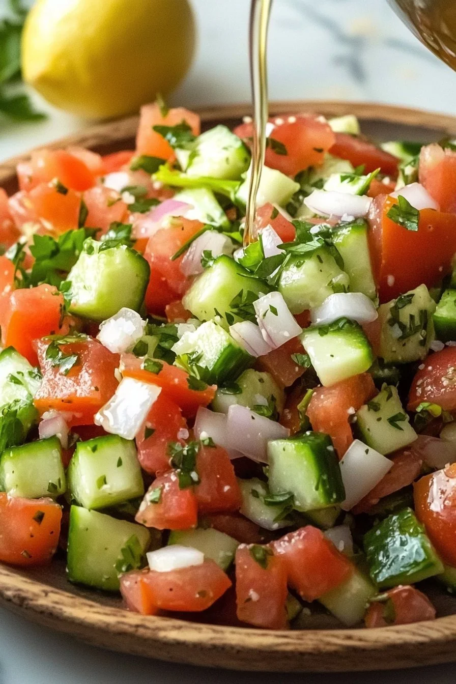 Easy Shirazi Salad