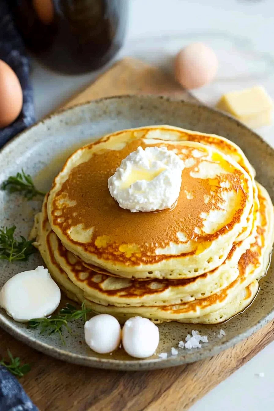 Fluffy Ricotta Pancakes