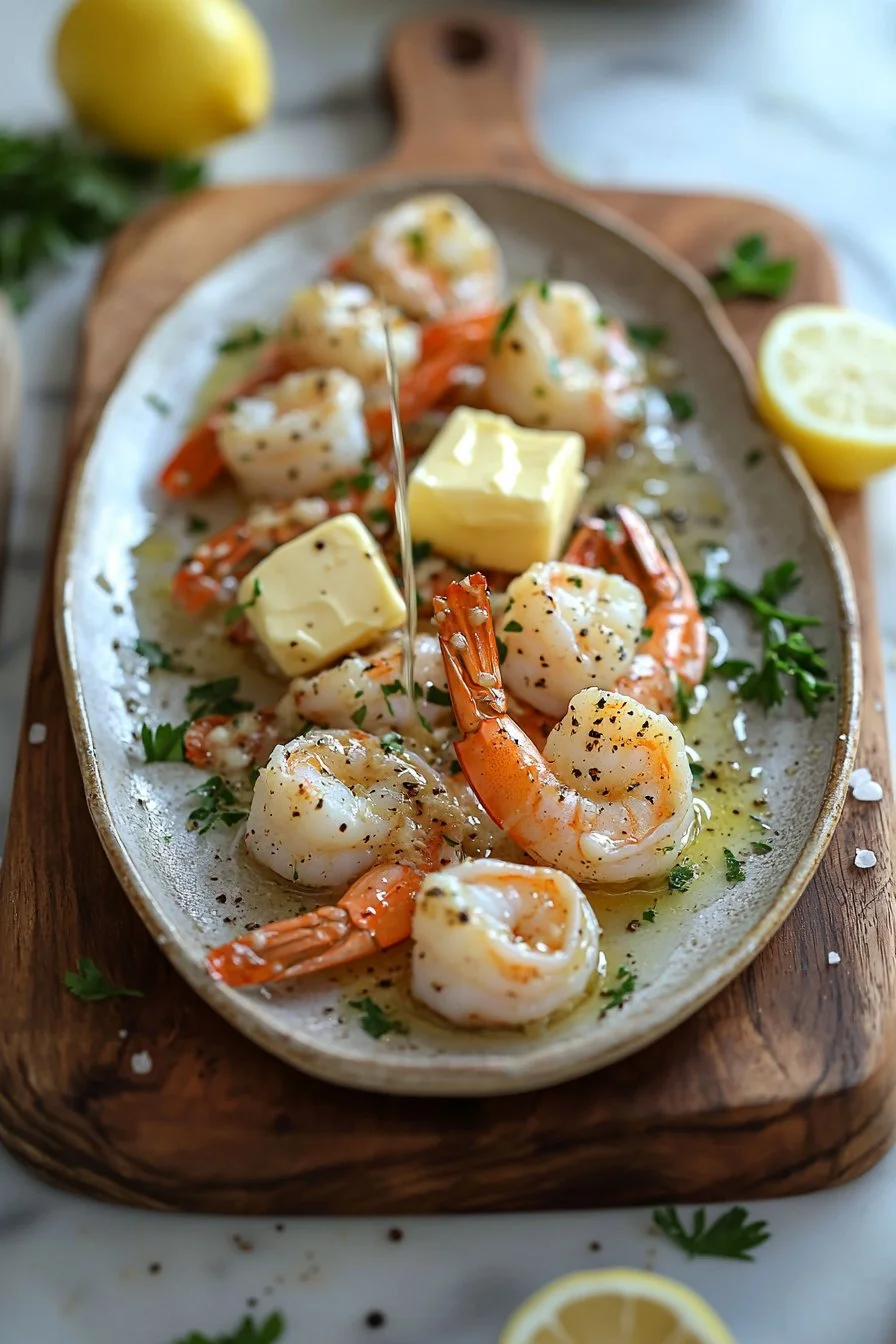 Garlic Butter Shrimp Tails