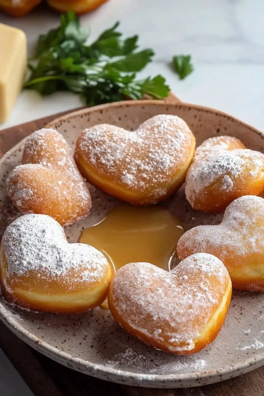 Heart-Shaped Doughnuts