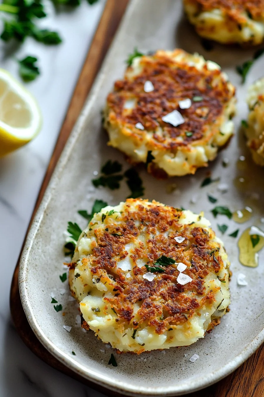 Homemade Baked Fish Cake