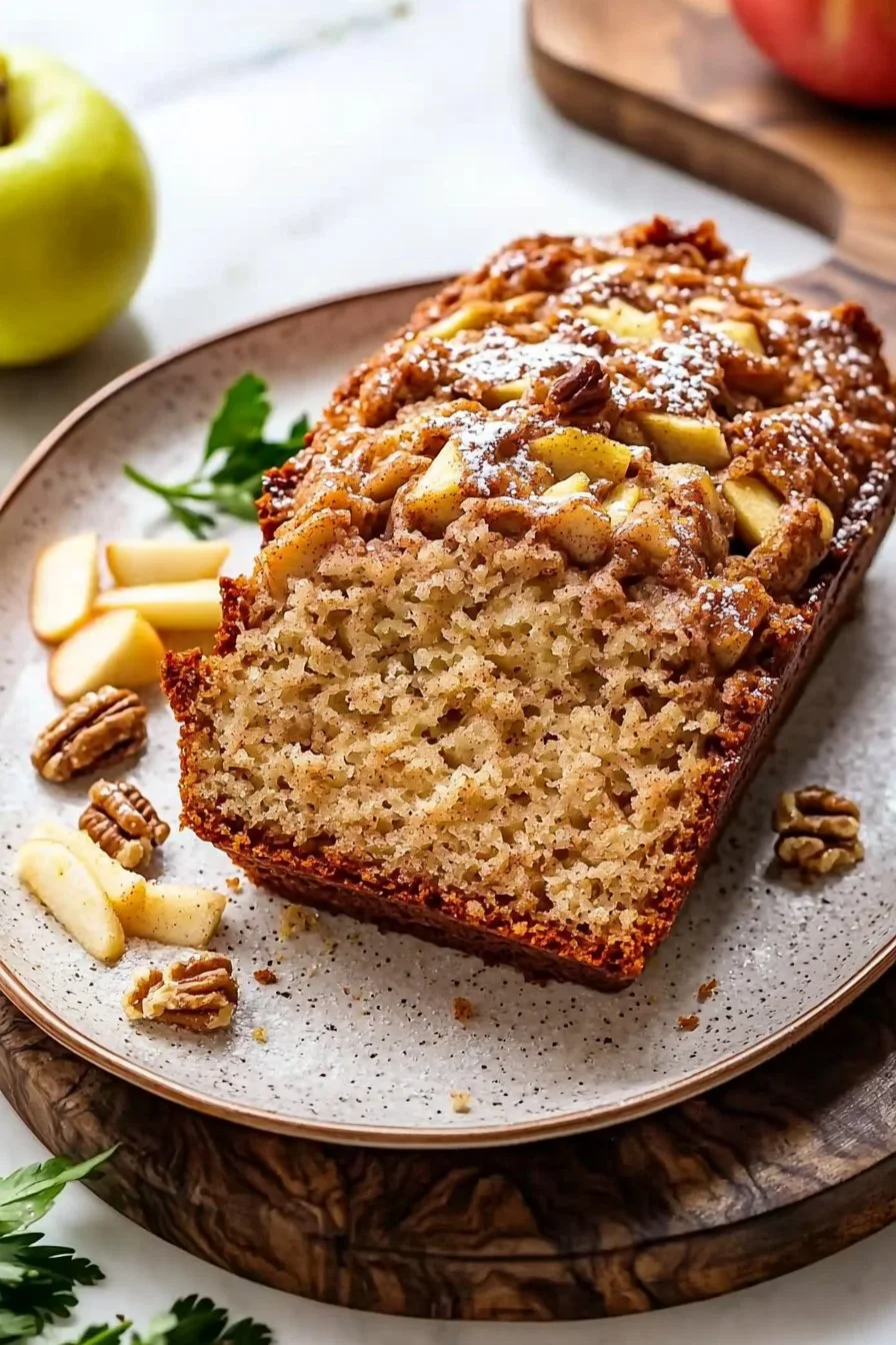 Homemade Cinnamon Apple Bread