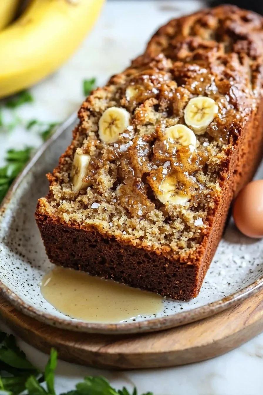 Homemade Coffee Shop Banana Bread