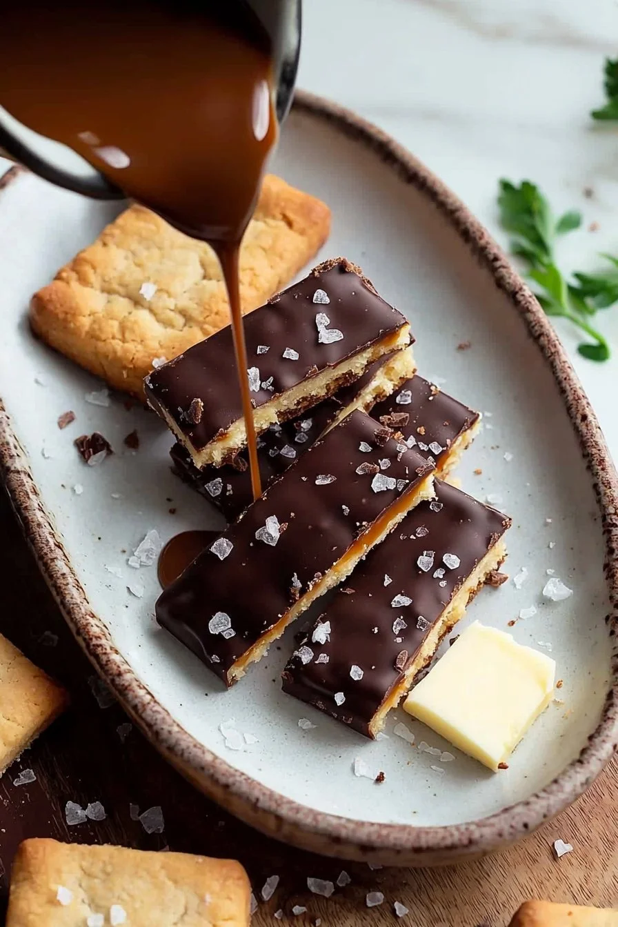 Homemade Twix