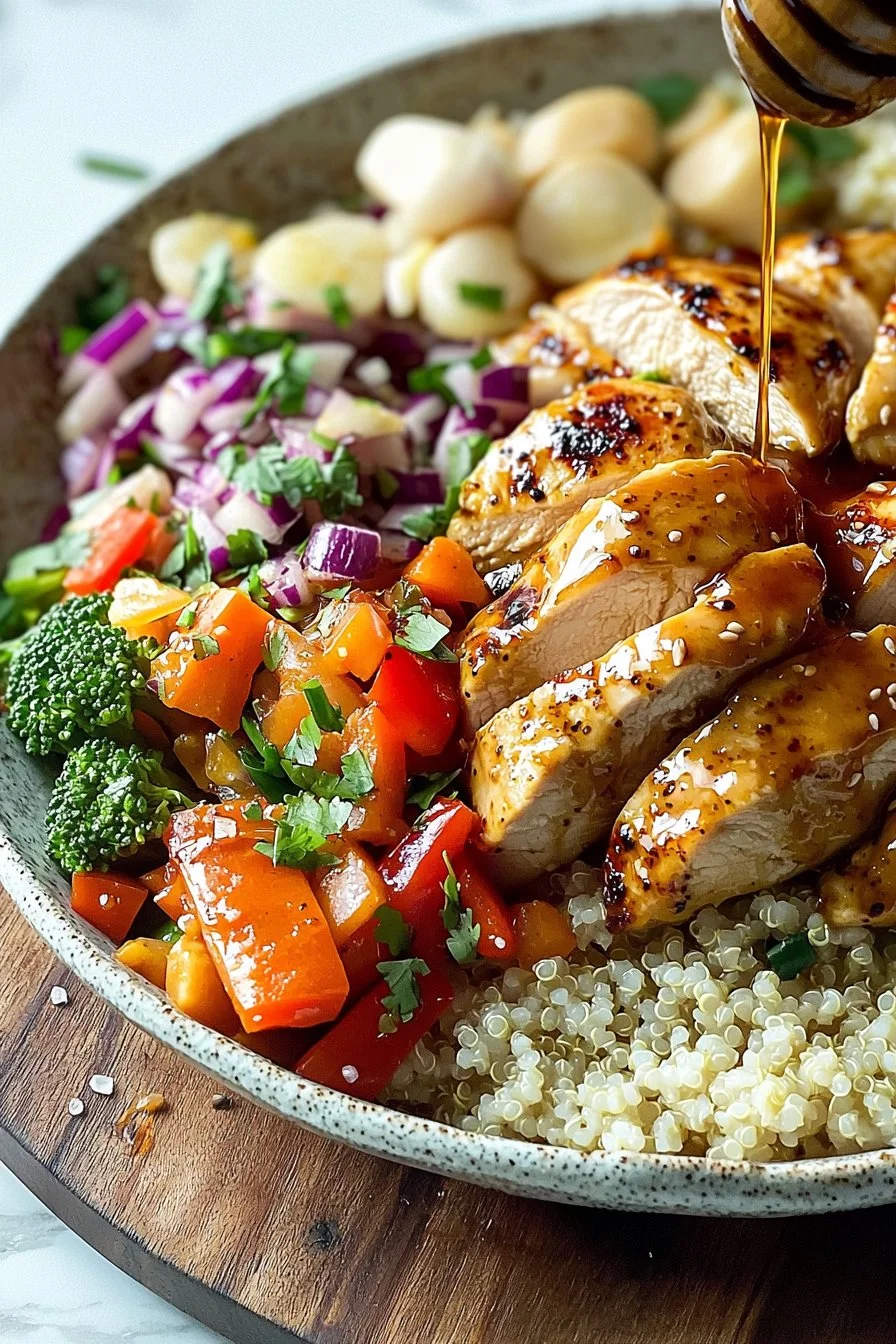 Hot Honey Chicken Bowls