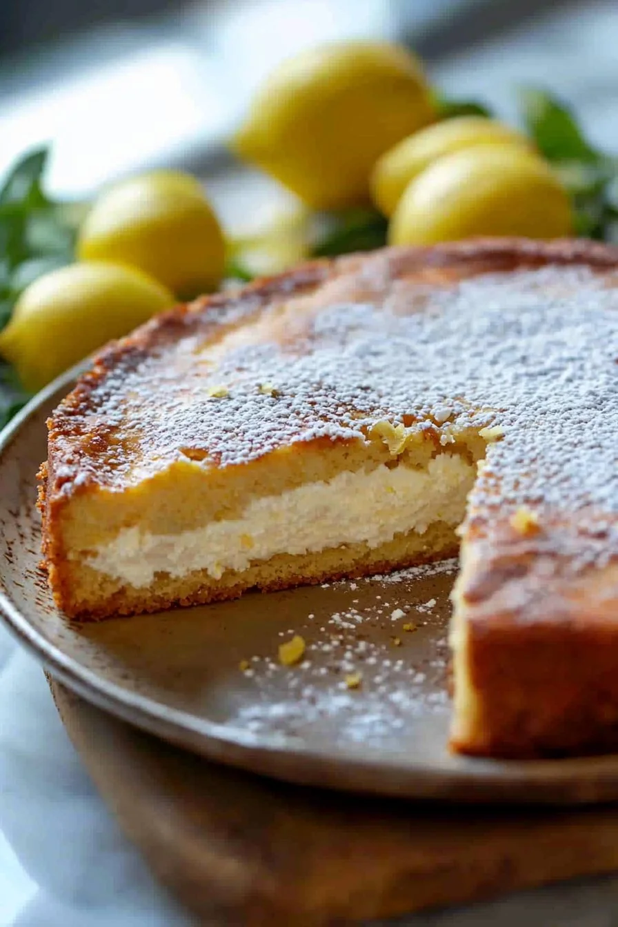 Italian Lemon Ricotta Cake