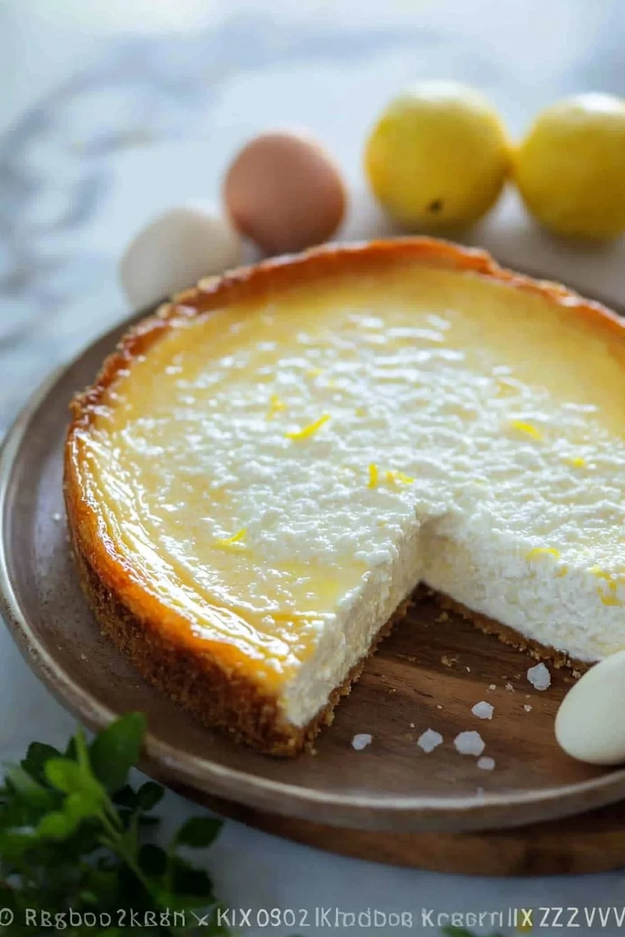 Italian Ricotta Cheesecake