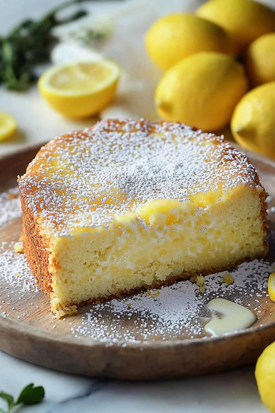 Lemon Custard Cake
