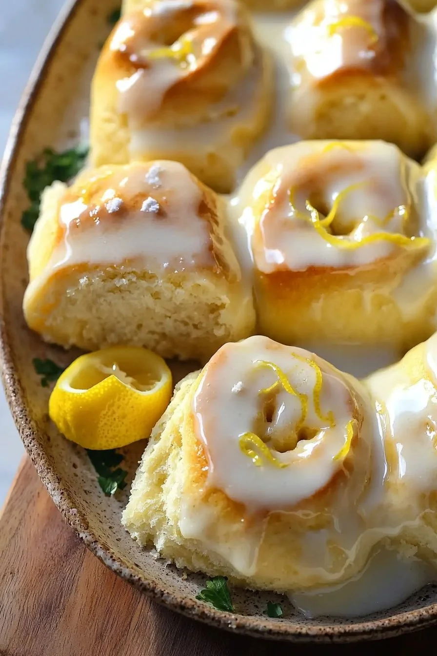 Lemon Sweet Rolls