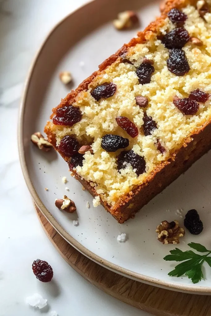 Light fruit cake with fresh fruits and a fluffy texture for special occasions