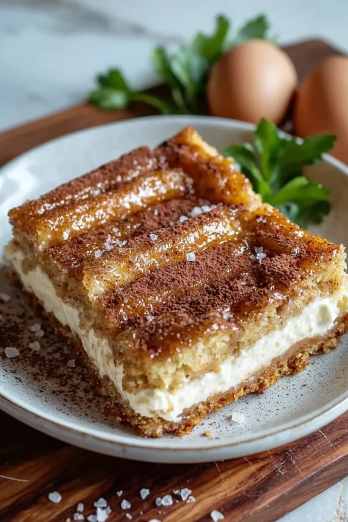 Delicious Mexican Churro Cheesecake Bars topped with cinnamon sugar