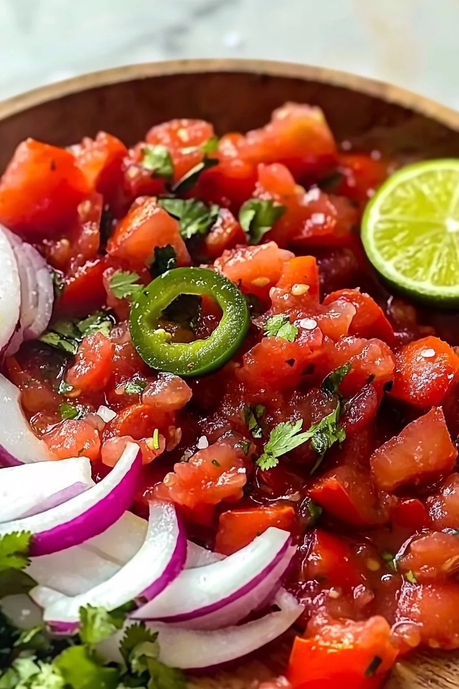Mexican Taco Style Salsa