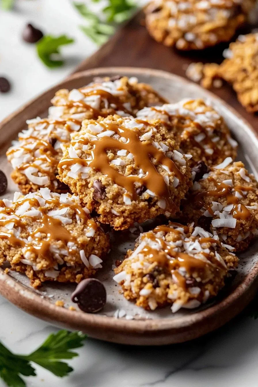 No-Bake Samoa Cookies